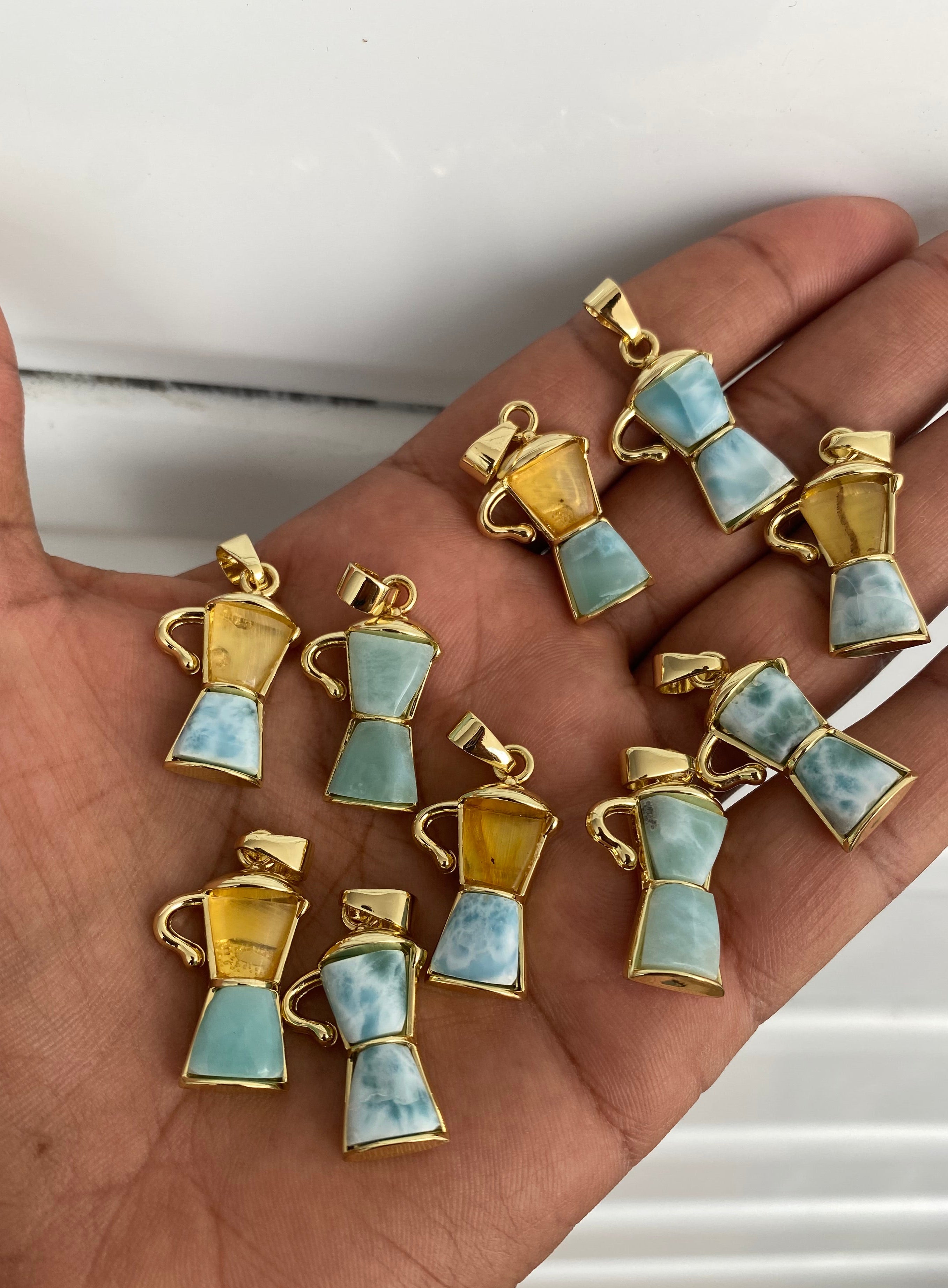 Grecas Larimar y Ámbar