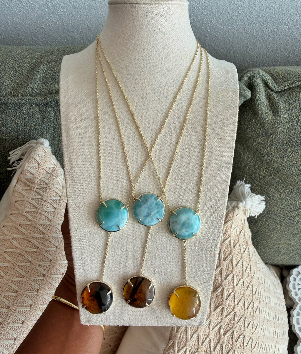 Collar doble círculo