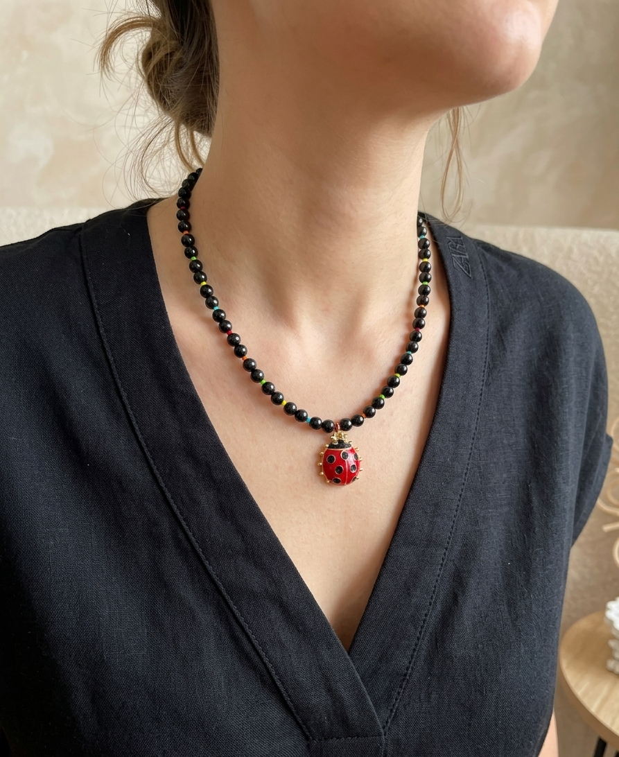 Collar en ónix