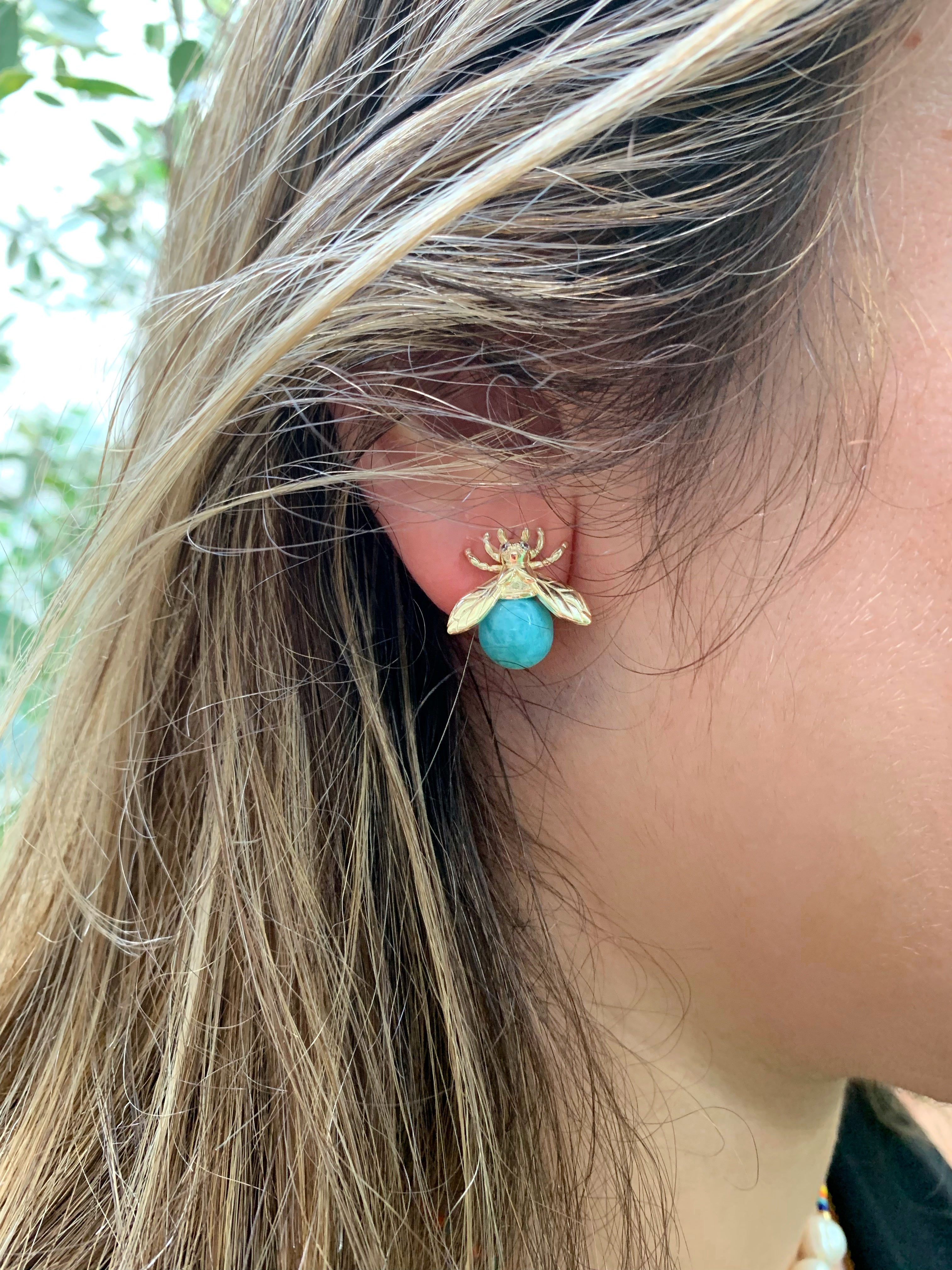 Aretes Abeja 🐝