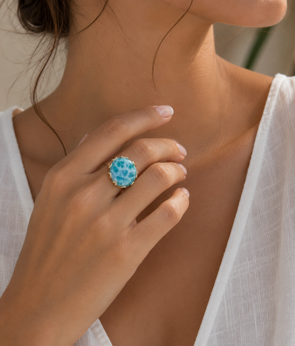 Anillos flor cubierta