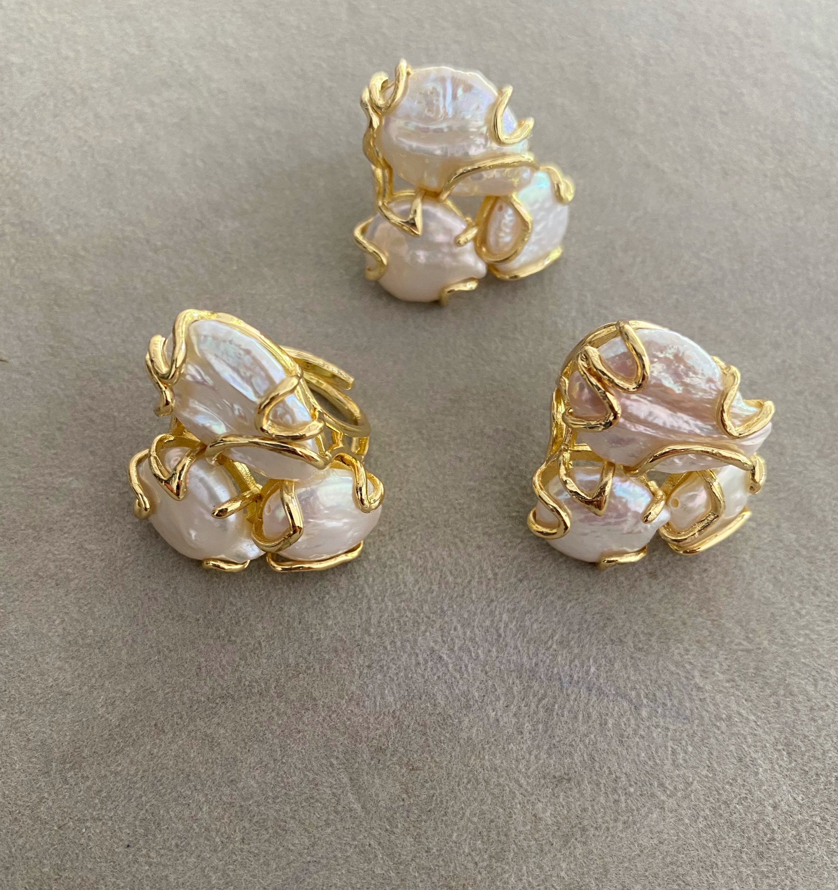 Anillos en madre perla