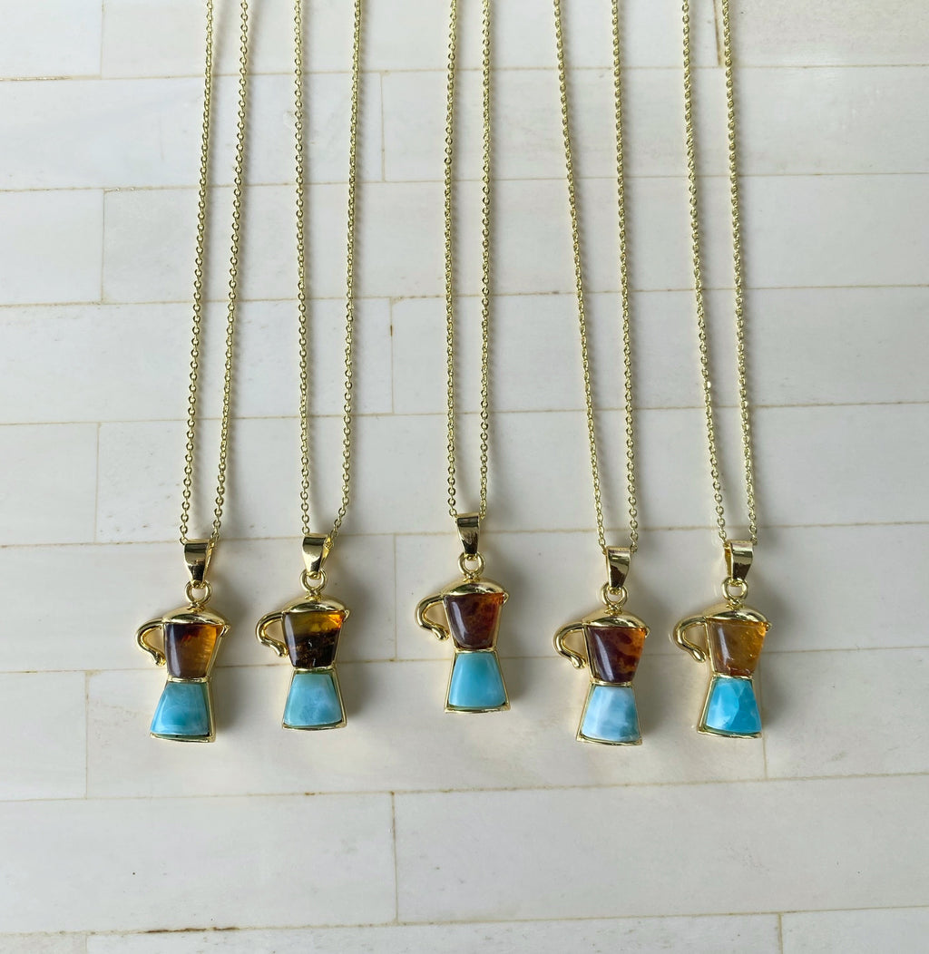 Grecas Larimar y Ámbar