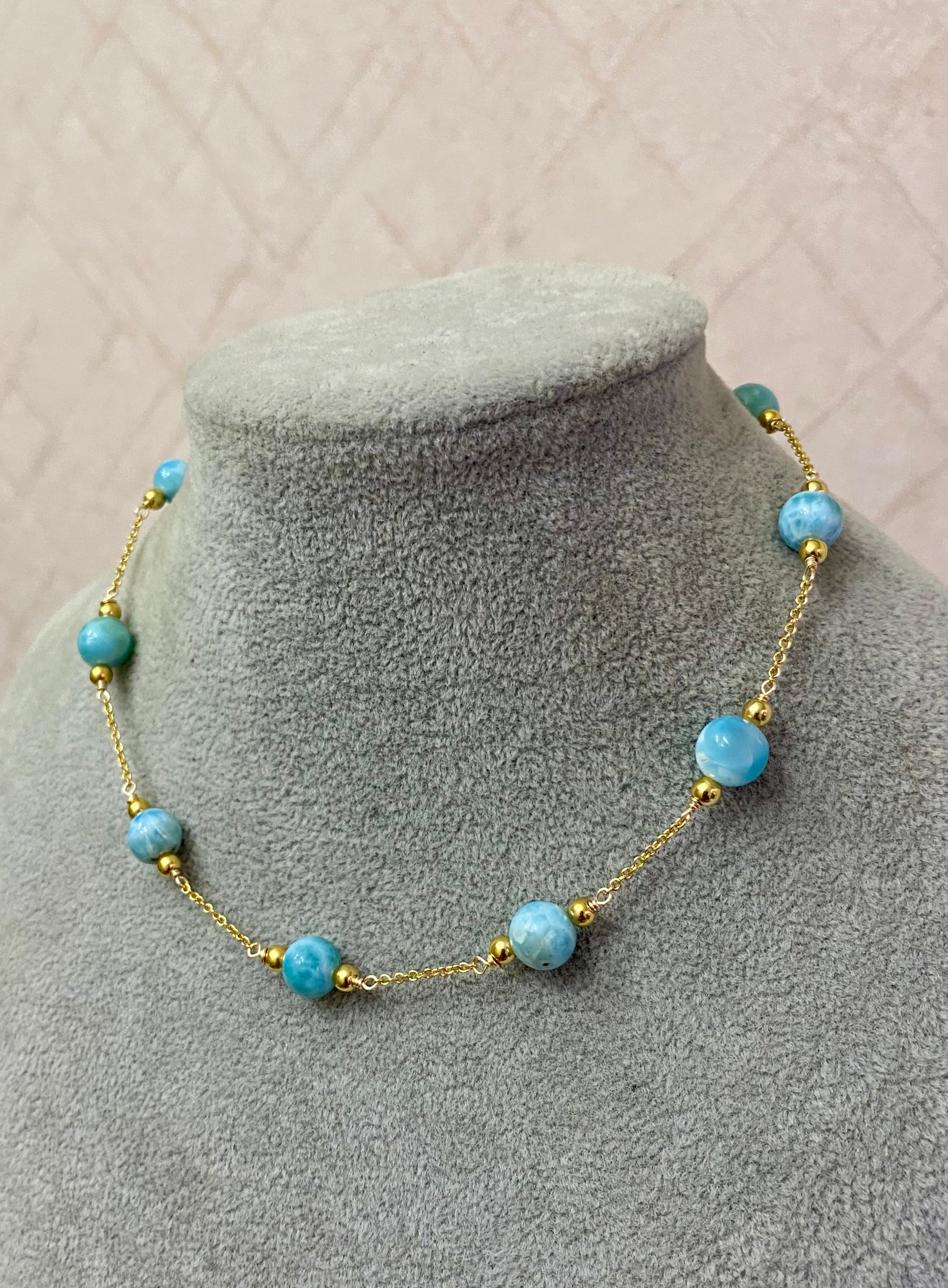 Choker Aura Azul