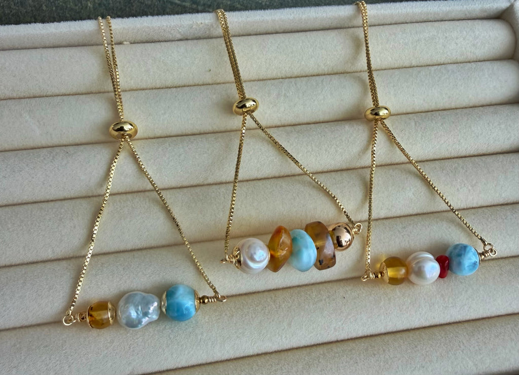 Pulseras en piedras naturales