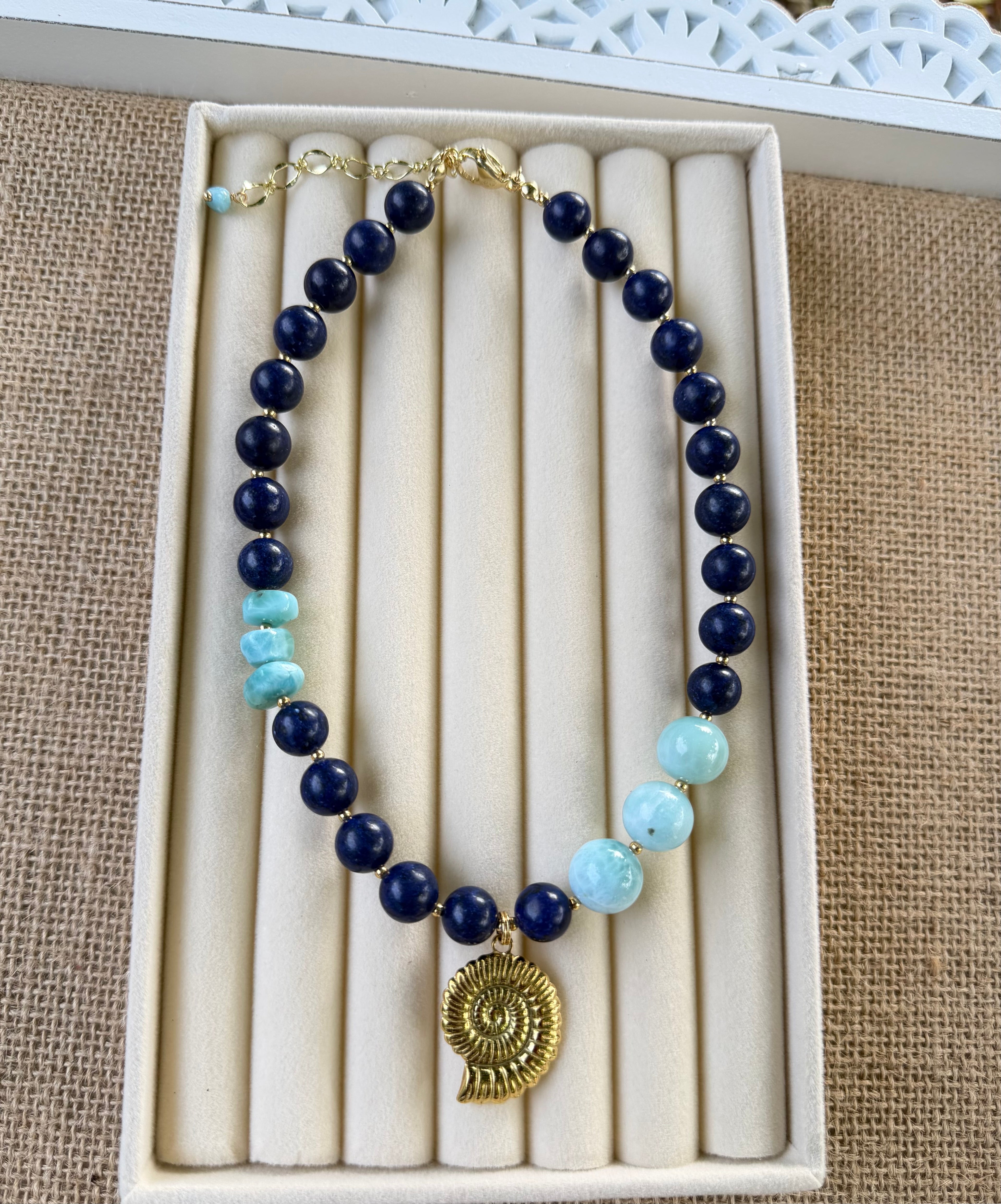 Collar Dos Azules