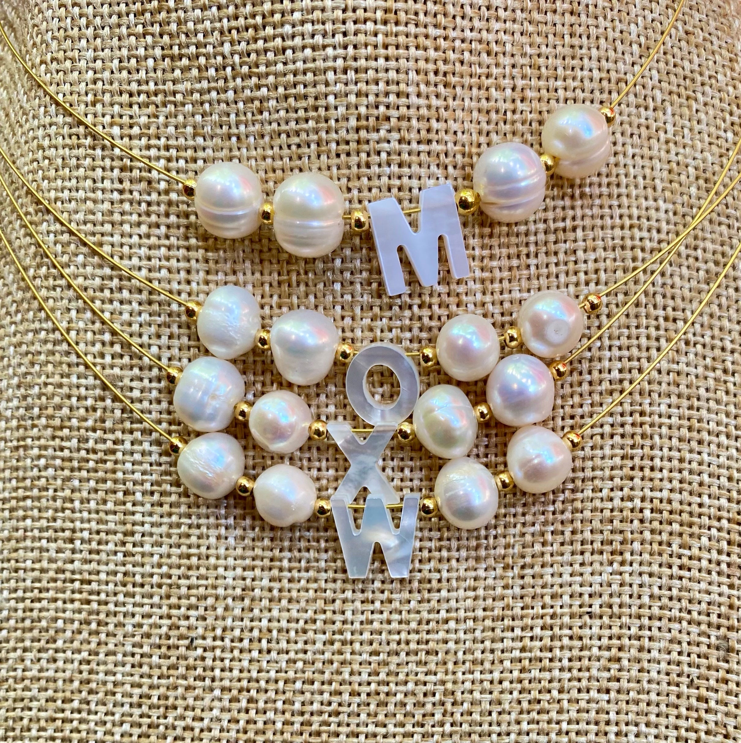 Choker de Inicial 🤍✨