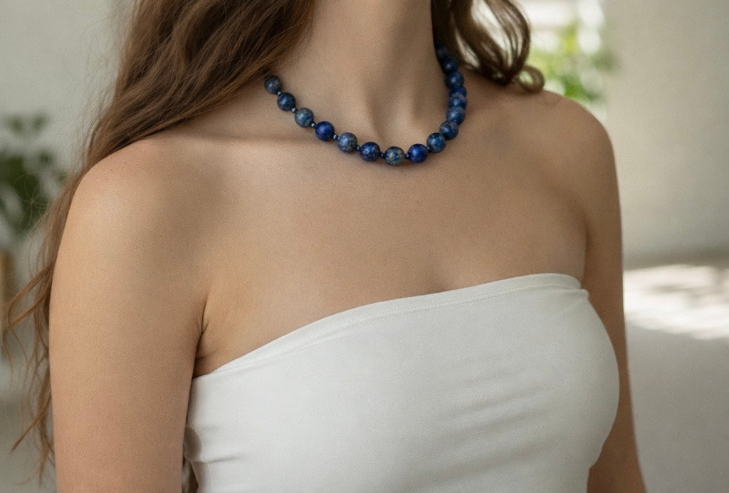 Collar en Lapislázuli